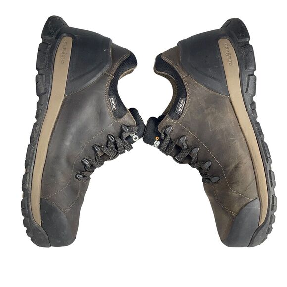 BOGS Mens Foundation Low 72235CT-200 Waterproof Work Boots Brown Leather SIZE 10 - Picture 6 of 12